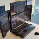 Image for article titled It's No Surprise This Absolutely Obscene 7-Screen Laptop Has 1-Hour Battery Life